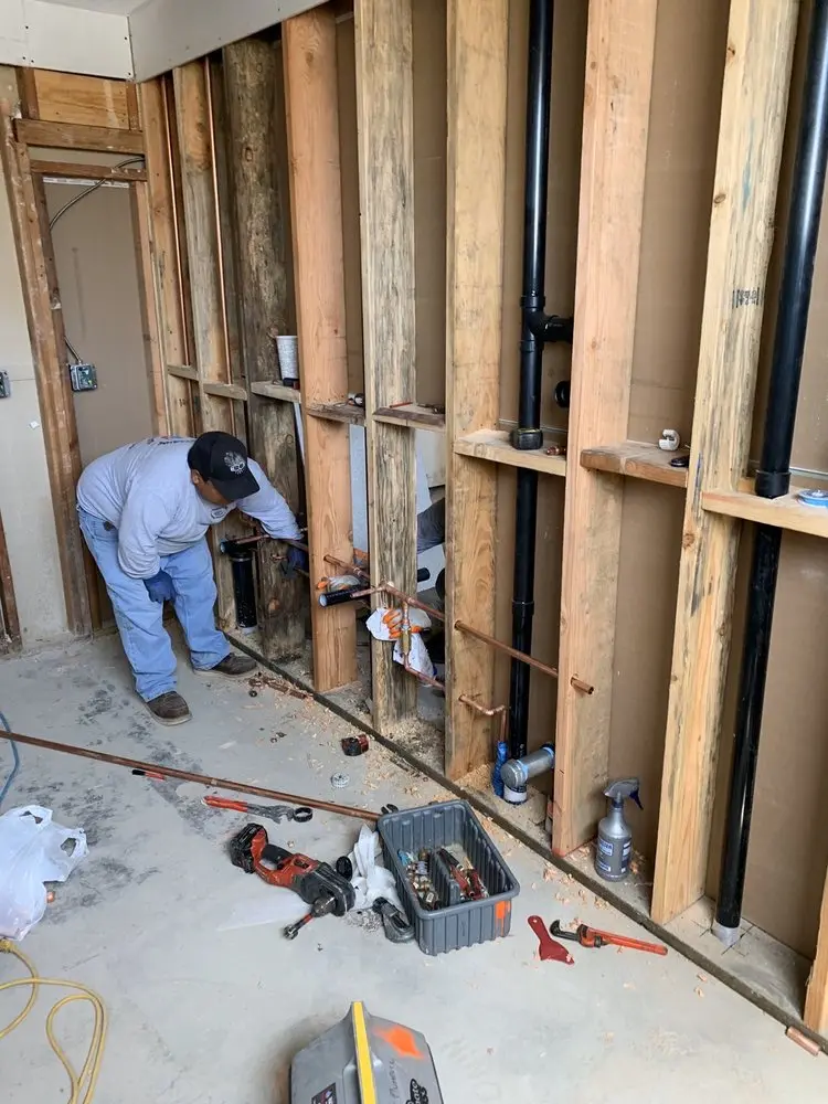 Commercial rough-in plumbing for Commercial Plumbing in Mulvane